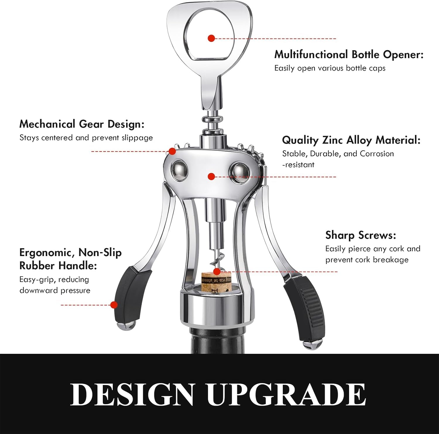 Uncork Your Next Adventure with the  Heavy-Duty Wing Corkscrew! 🍷✨ Perfect for home, bars, and restaurants! #WineLovers #Cheers