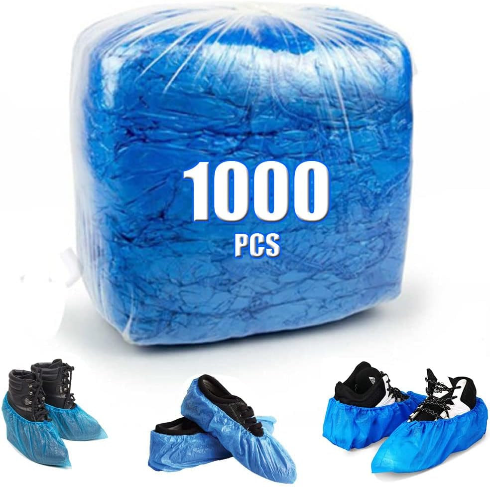 Step Up Your Hygiene Game! 💧👟 1000 Disposable Shoe Covers (500 Pairs) - Perfect for Real Estate, Travel, and More! Waterproof & Durable - One Size Fits Most! 🏠✨ #ShoeCovers #Hygiene #TravelEssentials