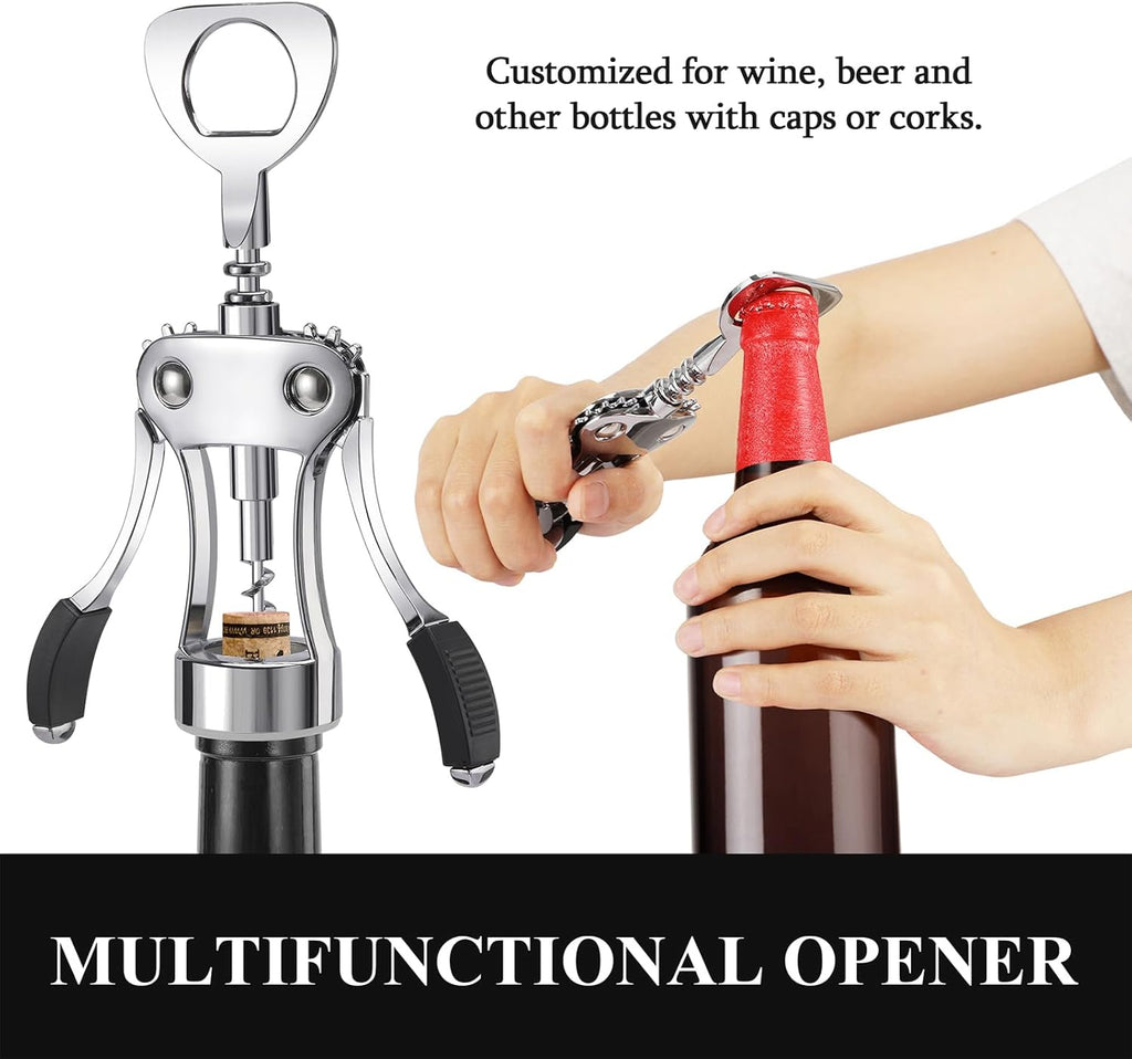 Uncork Your Next Adventure with the  Heavy-Duty Wing Corkscrew! 🍷✨ Perfect for home, bars, and restaurants! #WineLovers #Cheers