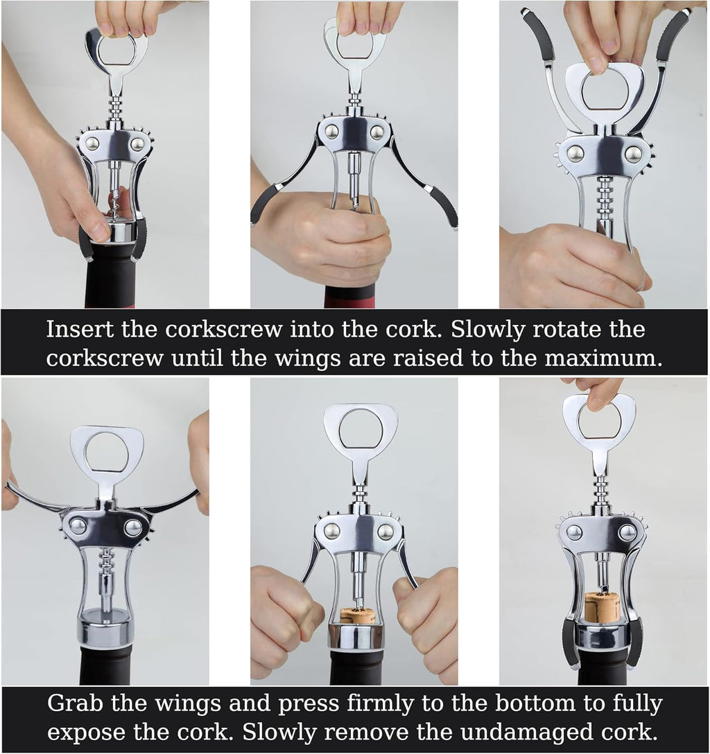 Uncork Your Next Adventure with the  Heavy-Duty Wing Corkscrew! 🍷✨ Perfect for home, bars, and restaurants! #WineLovers #Cheers