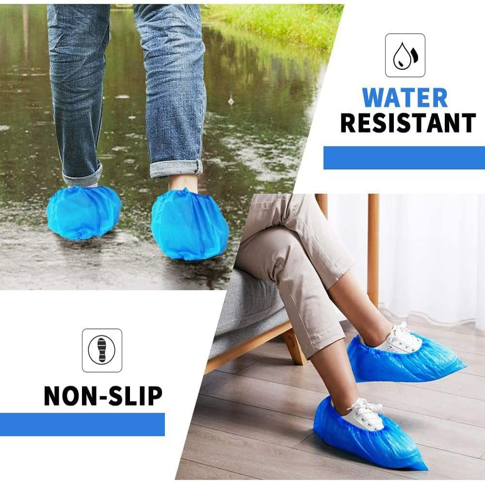 Step Up Your Hygiene Game! 💧👟 1000 Disposable Shoe Covers (500 Pairs) - Perfect for Real Estate, Travel, and More! Waterproof & Durable - One Size Fits Most! 🏠✨ #ShoeCovers #Hygiene #TravelEssentials